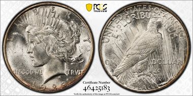 1922-D $1 MS61