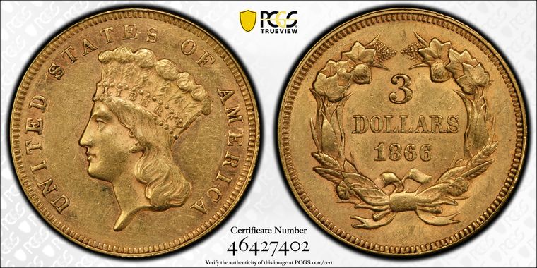 Cert 46427402 - Coin Image