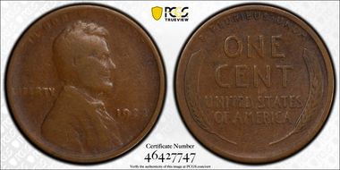 1922 No D 1C Strong Reverse F15BN