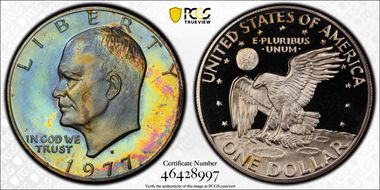 1977-S $1 PR69DCAM