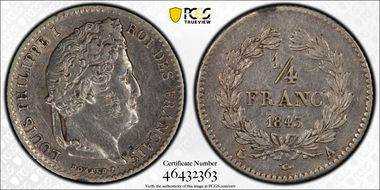 1843-A 1/4 Fr Gad-355 N1