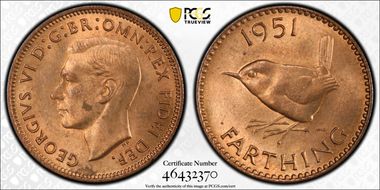 1951 1/4D S-4119 MS64RD