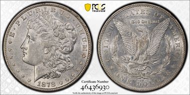 1878-CC $1 AU53