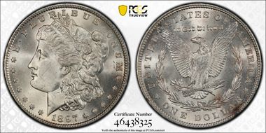 1897 $1 MS64