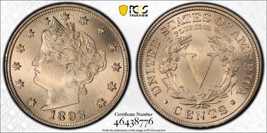 1893 5C MS66