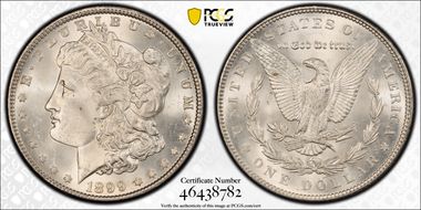 1899 $1 MS64