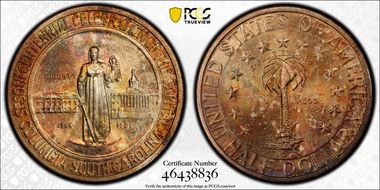 1936-S 50C Columbia MS67