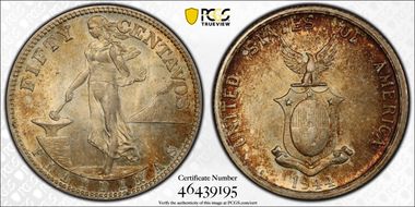 1944-S 50C Obverse of 1907-1921 MS65