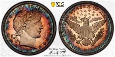 1893 50C PR66CAM