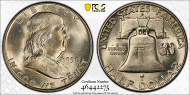 1950-D 50C MS64FBL