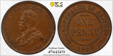 1925 1D KM-23 MS62BN