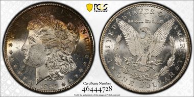 1884-CC $1 MS63
