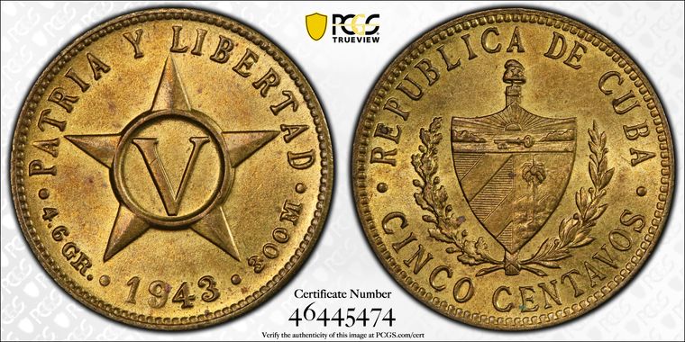 Cert 46445474 - Coin Image