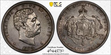 1883 $1 Hawaii N1