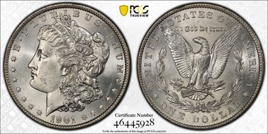 1901 $1 MS64