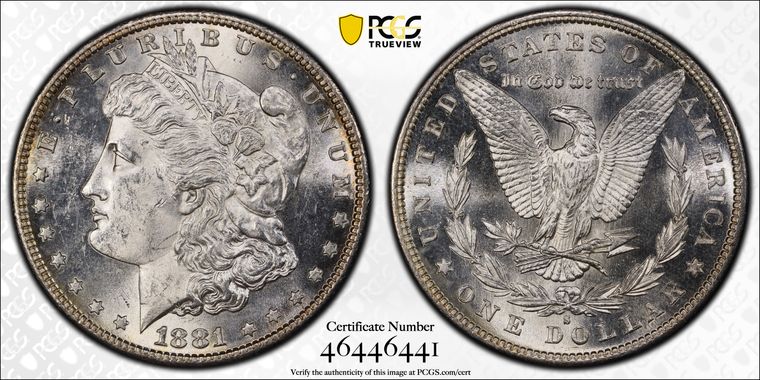 Cert 46446441 - Coin Image