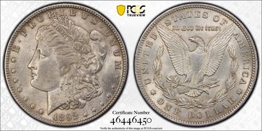 1892-O $1 MS62