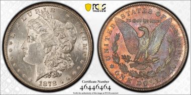 1878-S $1 MS61