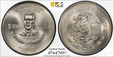 1988-Mo 100 P Oil Industry KM-533  Ag MS67