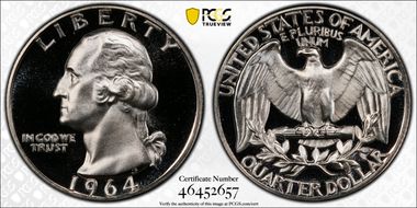 1964 25C PR69DCAM
