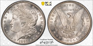 1893 $1 MS64