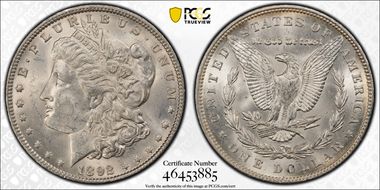 1892 $1 MS63