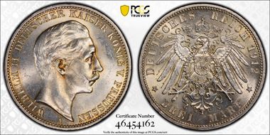 1912-A 3 Mk J-103 MS64