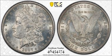 1887-S $1 MS61