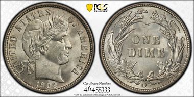1902-O 10C MS64