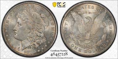 1878-CC $1 MS62