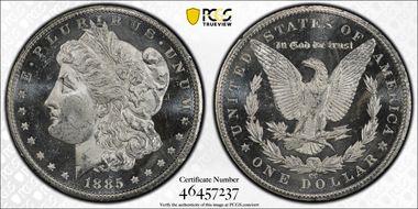 1885-CC $1 MS64DMPL