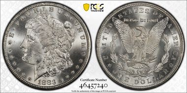 1883-CC $1 MS63