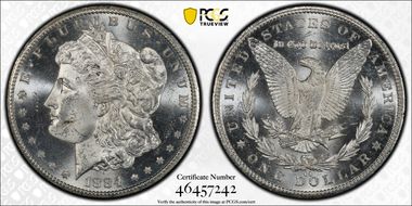 1884-CC $1 MS63