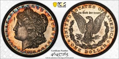 1878 8TF $1 MS61