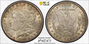 1890-CC $1 MS62