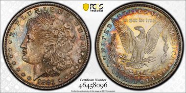 1881-O $1 MS63