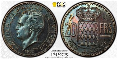 1950 P20 Fr Gad-MC140 Essai Ag SP65