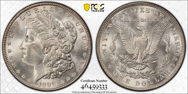 1888 $1 MS66