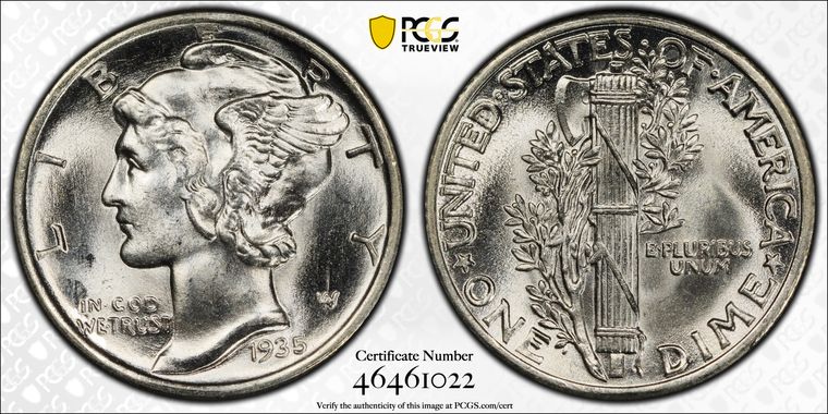 Cert 46461022 - Coin Image