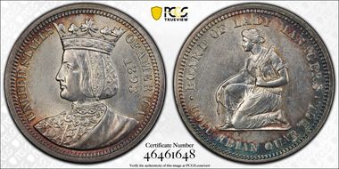 1893 25C Isabella N1