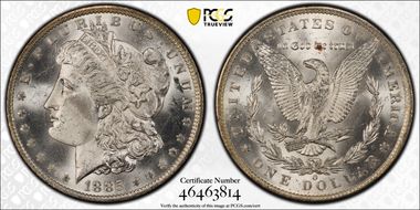 1885-O $1 MS64