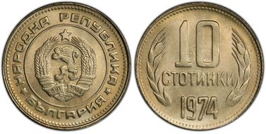 1974 10 St KM-87 MS67