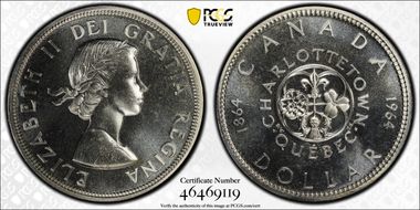 1964 S$1 Confederation PL66