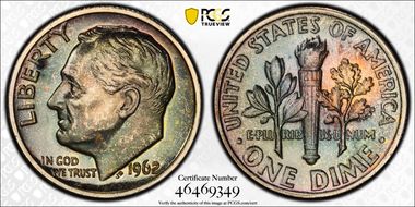 1962 10C PR66