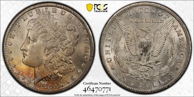 1880-CC $1 MS62
