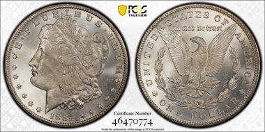 1884-CC $1 MS63