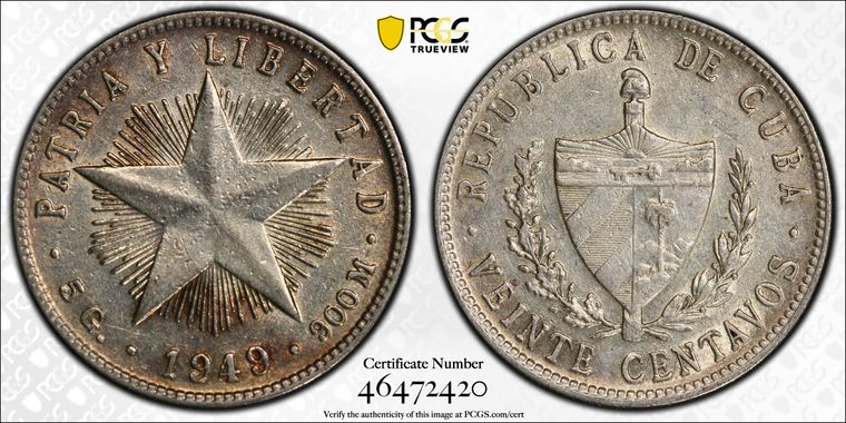 Cert 46472420 - Coin Image