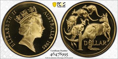 1985 $1 PR69DCAM