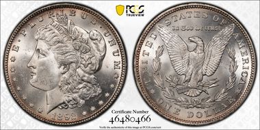 1892 $1 MS64