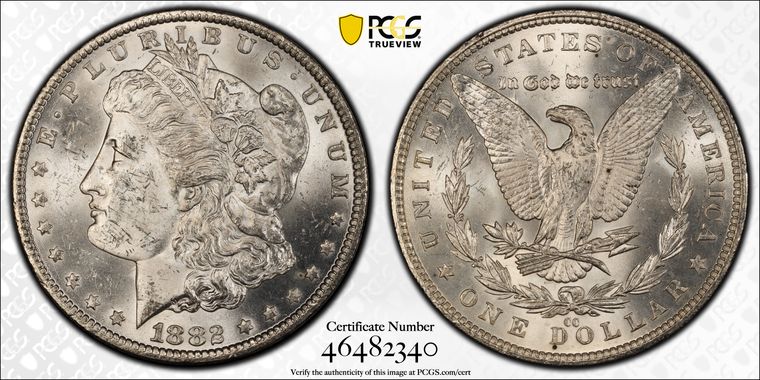 Cert 46482340 - Coin Image